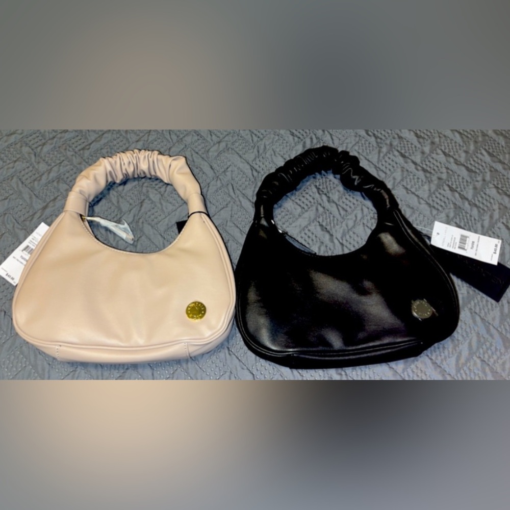 NWT Kendall & Kylie Mini Bags in Black and Pink/Taupe